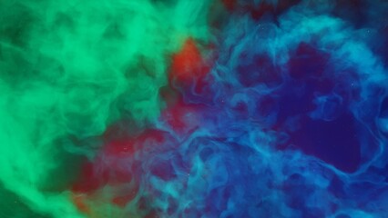 nebula gas cloud in deep outer space
