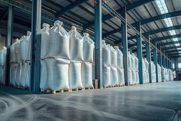 Chemical Bags: Logistic Background of Big Bulk Cargo Delivery in Warehouse