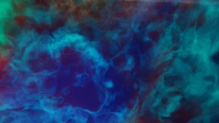 nebula gas cloud in deep outer space
