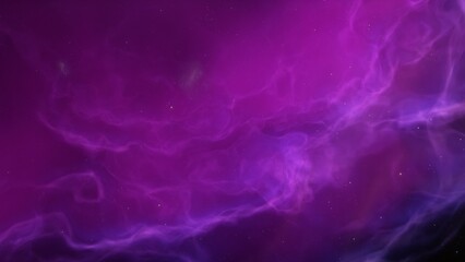 Illustration of a space cosmic background of supernova nebula and stars, glowing mysterious universe
