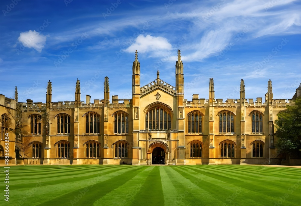 Wall mural a view of cambridge university