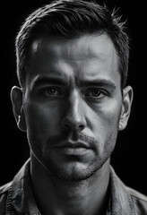 Intense Emotions in Cinematic Portrait