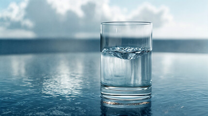 glass of water