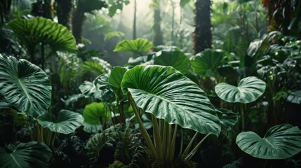 Verdant Forest With Abundant Foliage