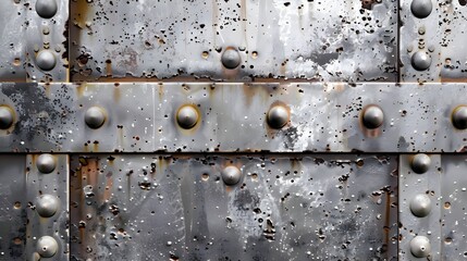 Weathered industrial metal textures and patterns for sticker design and shirt long title Weathered and grungy industrial metal textures and patterns