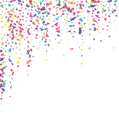 Concept of school background. Colorful childish