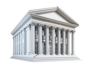 Architectural column roman building ancient greek temple pillar bank classical icon greece white old structure government design marble stone culture construction antique history, transparent PNG