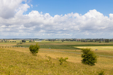 Typical southern swedish landscape. Skolbacken, Trelleborg.