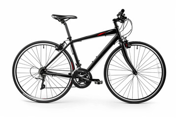 Biking bicycle transportation isolated sport wheel background vehicle cycle pedal white frame tire seat. Gear mountain object new travel activity leisure saddle absorber fitness, transparent PNG