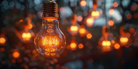 National Swap Ideas Day lightbulbs and idea symbols, September 10th