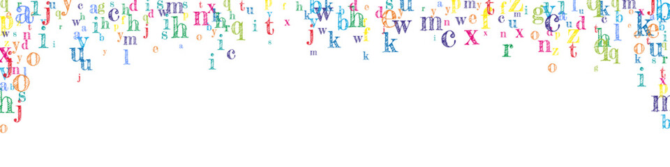 Concept of school background. Colorful childish