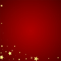 Magic stars vector overlay.  Gold stars scattered