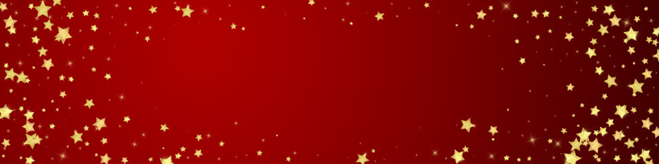 Magic stars vector overlay.  Gold stars scattered