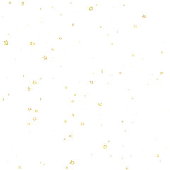 Christmas stars vector overlay.