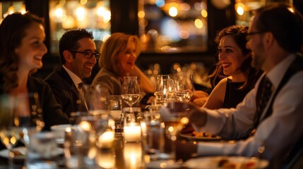Business Networking Dinner: Exclusive Private Event with Business Leaders in an Intimate Atmosphere