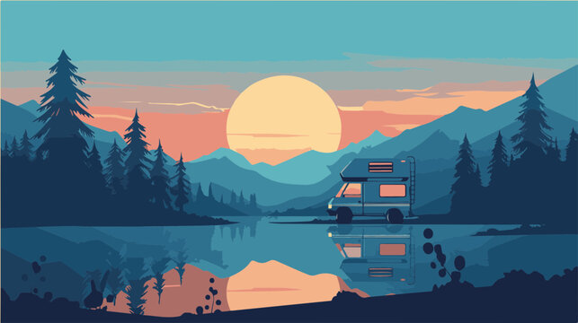 Abstract Vector Graphic