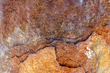 abstract background with a rusty old corroded surface of iron
