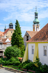 Historic architecture in Koszeg