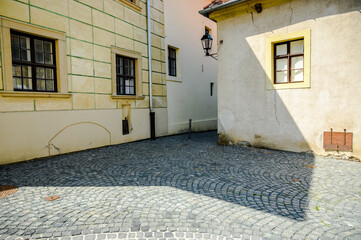 Historic architecture in Koszeg