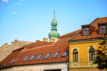 Historic architecture in Sopron