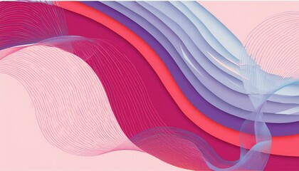 modern header design with thistle, midnight blue and sky blue colors. dynamic curved lines with fluid flowing waves and curves