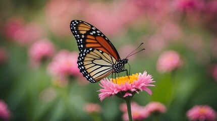 Concept photo of a butterfly with space for text