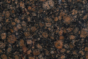 Baltic Brown Granite, polished and waxed