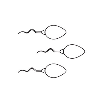 recommend clip art: sperm icon illustration