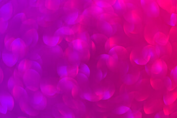 Abstract blurred background. Defocused portrait lens back. Backdrop bokeh. Fashion mixed color light.