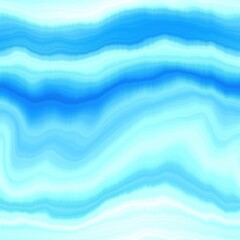 Modern summer striped blur wash seamless pattern background for trendy beach wear and coastal living designs. Repeatable alcohol ink bleed effect in blue white indigo colors