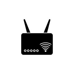 wifi router concept line icon. Simple element illustration. wifi router concept outline symbol design.