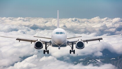 Fototapeta premium 하늘을 나는 비행기 여객기 항공기