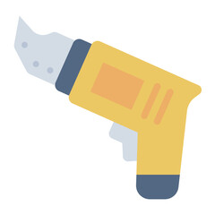 Power shear icon suitable for workshop and metalwork illustrations.