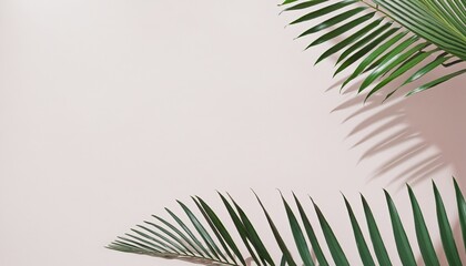 Obraz premium Soft Pastel Beauty: An Abstract Tropical Presentation