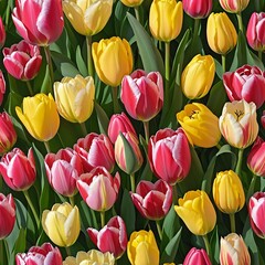 Obraz premium Splendid Spring Blooms in Vibrant Colors