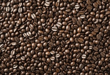 Fototapeta premium Delicious Morning Boost: A Culinary Exploration of Coffee Beans
