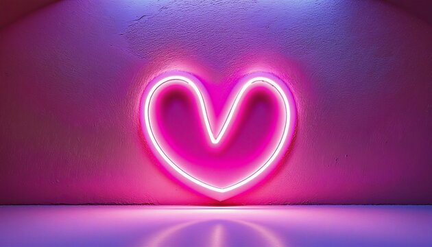 Neon Love: A Romantic Valentine's Day Celebration