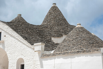 The Old town of Alberobello, Apulia Region, Italy