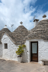 The Old town of Alberobello, Apulia Region, Italy