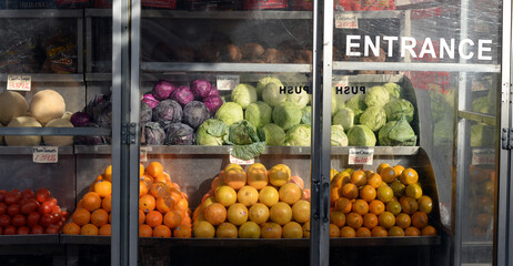 Manhattan fruit stand