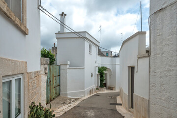 The Old town of Alberobello, Apulia Region, Italy
