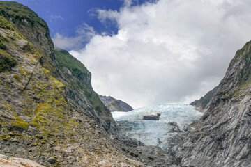Obraz premium Franz Josef Glacier on the South Island of New Zealand