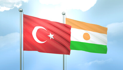 Turkey and Niger Flag Together A Concept of Relations