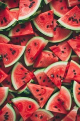 juicy watermelon pattern background