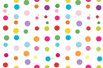 Colorful Polka Dot Pattern