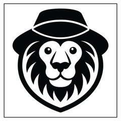 Royal Lion Crown Vector Illustration