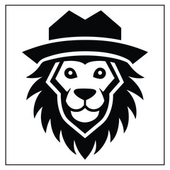 Royal Lion Crown Vector Illustration