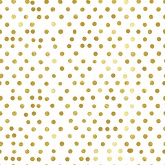 Gold Polka Dot Pattern