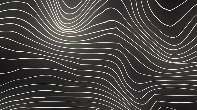 contours Geographic mountain topography vector illustration, Topographic pattern texture, Map on land vector terrain. Elevation graphic contour height lines, Topographic map, 4k animation background