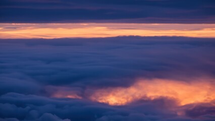 Fototapeta premium Above the clouds